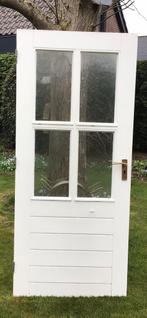 Een deur, Glas, 80 tot 100 cm, Gebruikt, Ophalen of Verzenden