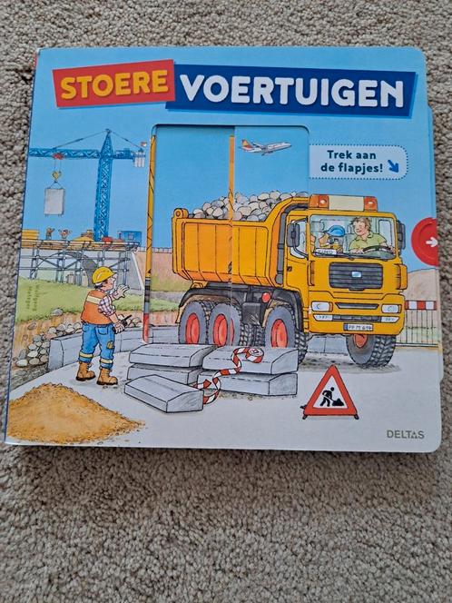 Susanne Gernhäuser - Stoere voertuigen, Boeken, Kinderboeken | Baby's en Peuters, Nieuw, Uitklap-, Voel- of Ontdekboek, Ophalen of Verzenden