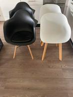 4x kuipstoel / eetkamerstoel (ook per 2 te koop), Ophalen of Verzenden, Zo goed als nieuw, Vier