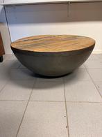 Salontafel salontafels, Ophalen, 50 tot 100 cm, Rond, Zo goed als nieuw