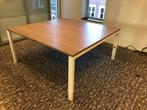 Gispen vergadertafel/ kantinetafel / DUO werkplek 160x160 cm, 150 tot 200 cm, Vierkant, Ophalen of Verzenden, Zo goed als nieuw