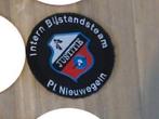 justitie embleem politie gezocht, Verzamelen, Ophalen of Verzenden, Nederland, Embleem of Badge