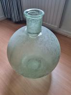 Mooie groene vaas ca 45cm hoog, Ophalen, Minder dan 50 cm, Groen, Glas