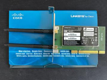Linksys Wireless-N PCI Adapter with Dual-Band WMP600N beschikbaar voor biedingen