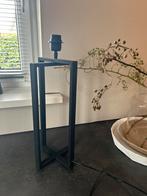 Zwarte tafellamp exclusief kap, Huis en Inrichting, Ophalen of Verzenden, Zo goed als nieuw, Minder dan 50 cm