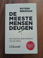 De meeste mensen deugen - Rutger Bregman, Gelezen, Maatschappij en Samenleving, Ophalen of Verzenden, Nederland