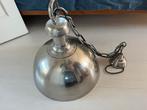 Industriële RVS Hanglamp 50cm, Ophalen, Gebruikt, Metaal, Minder dan 50 cm