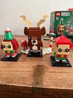 Lego Brickheadz 40254 rendier, Elf & Elfie, Kinderen en Baby's, Speelgoed | Duplo en Lego, Ophalen of Verzenden, Zo goed als nieuw