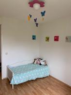 Plafondlamp kinderkamer - bloem en vlinder, Ophalen, Zo goed als nieuw, Glas