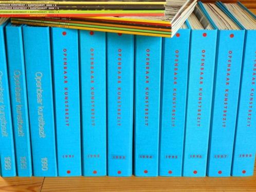 Kunstschrift / Openbaar Kunstbezit jaargangen 1988 t/m 2000, Boeken, Kunst en Cultuur | Beeldend, Zo goed als nieuw, Ophalen of Verzenden