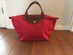 Longchamp tas Le Pliage Modèle Déposé  rood maat M, Ophalen of Verzenden, Zo goed als nieuw, Rood, Handtas
