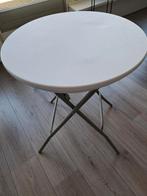 2 st. Inklapbare Tafels - Rond prijs beide tafels €20.00, Ophalen, Minder dan 50 cm, Gebruikt, Rond