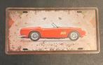 Ferrari 250 GT Kentekenplaat - Nieuw, Ophalen of Verzenden, Nieuw, Reclamebord