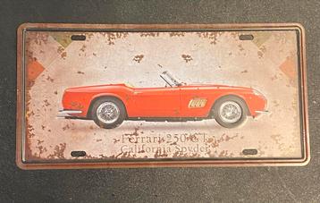 Ferrari 250 GT Kentekenplaat - Nieuw beschikbaar voor biedingen