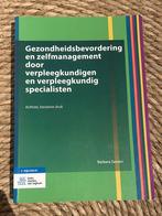 Gezondheidsbevordering en zelfmanagement door verpleegkundig, Nieuw, Ophalen of Verzenden, Barbara Sassen