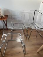 Transparante Stoelen - 4 Stuks, Huis en Inrichting, Stoelen, Ophalen, Gebruikt, Overige kleuren, Vier
