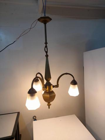 Vintage art deco hanglamp beschikbaar voor biedingen