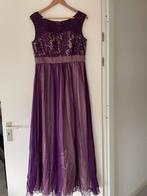 Avondjurk, Ophalen of Verzenden, Zo goed als nieuw, Paars, Galajurk