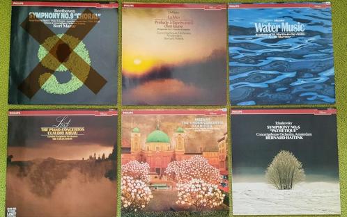 5x LP's Philips classics reeks, Cd's en Dvd's, Vinyl | Klassiek, Zo goed als nieuw, Ophalen of Verzenden
