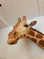Giraffenkop wand muur dierentuin giraffe giraf kinderkamer, Huis en Inrichting, Ophalen, Nieuw
