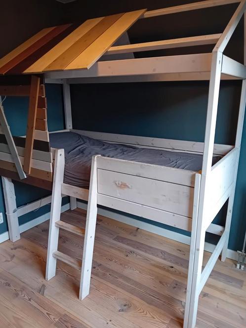 Lifetime boomhut halfhoogslaper, Kinderen en Baby's, Kinderkamer | Stapelbedden en Hoogslapers, Gebruikt, Halfhoogslaper, Ophalen
