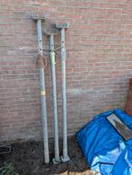 3 bouw stempels, Doe-het-zelf en Verbouw, Steigers, Ophalen, Zo goed als nieuw, Overige typen, Minder dan 2 meter