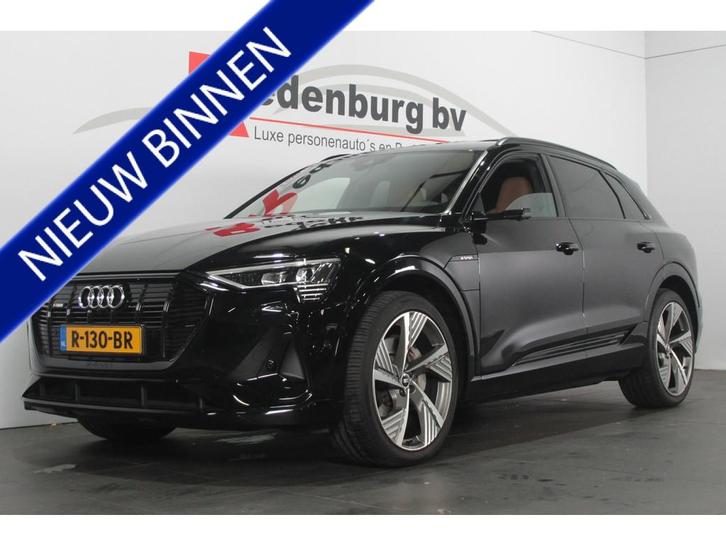 Audi e-tron 55 Quattro S Edition 95 kWh - Leder / Camera / H, Auto's, Audi, Bedrijf, Te koop, e-tron, 360° camera, 4x4, ABS, Achteruitrijcamera