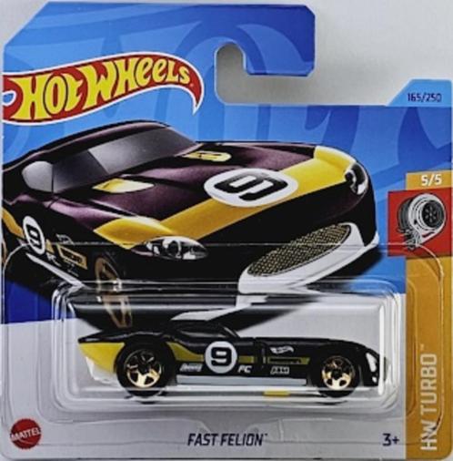 2023 Hot Wheels Fast Felion, Kinderen en Baby's, Speelgoed | Speelgoedvoertuigen, Nieuw, Ophalen of Verzenden