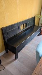 Zwarte klapbank, Ophalen, Gebruikt, Minder dan 75 cm, 150 tot 200 cm