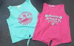 2x top shirt roze mintgroen Bonprix 140-146 gratis verzenden, Ophalen of Verzenden, Zo goed als nieuw, Meisje, Shirt of Longsleeve