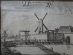 Gravure Zaagmolenpoort Amsterdam, Commelin 1691, Verzenden