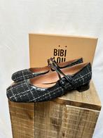Bibi Lou loafers tweed Cardiff moccasins 41 zwart boucle, Kleding | Dames, Zwart, Zo goed als nieuw, Ballerina's, Ophalen of Verzenden