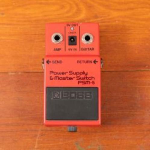 BOSS PSM-5 Power Supply & Master Switch, Muziek en Instrumenten, Effecten, Gebruikt, Volume, Ophalen of Verzenden