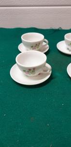 mini servies, rozen, met bladeren, Antiek en Kunst, Ophalen of Verzenden