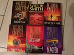 6 x paperback groot Wilbur Smith, Ophalen of Verzenden, Nieuw
