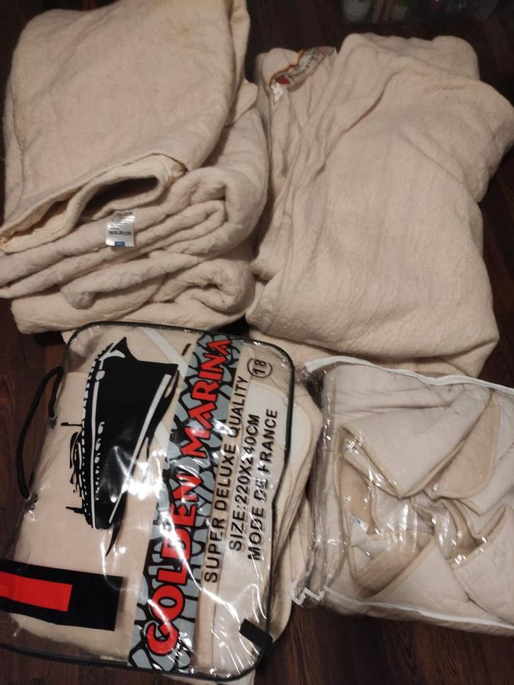 Wollen Dekens - Verschillende Maten - Zo Goed Als Nieuw, Huis en Inrichting, Slaapkamer | Beddengoed, Zo goed als nieuw, Deken of Dekbed