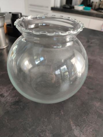 Glazen Vissenkom - 20cm doorsnede beschikbaar voor biedingen