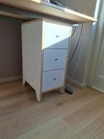 Bureaukastje met 3 lades, Ophalen, 70 tot 120 cm, Grenenhout, Minder dan 70 cm