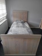 1 pers bed, Ophalen, 90 cm, Eenpersoons, Wit