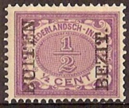 Ned-Indie NVPH nr 81 postfris Opdruk Buiten Bezit 1908, Postzegels en Munten, Postzegels | Nederlands-Indië en Nieuw-Guinea, Postfris