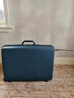 Mooie blauwe ijsblauwe koffer reiskoffer van Samsonite, Gebruikt, Ophalen of Verzenden, Hard kunststof, 45 tot 55 cm