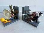 Looney Tunes Boekensteunen - Collectors Item, Verzamelen, Stripfiguren, Ophalen, Looney Tunes, Zo goed als nieuw, Beeldje of Figuurtje