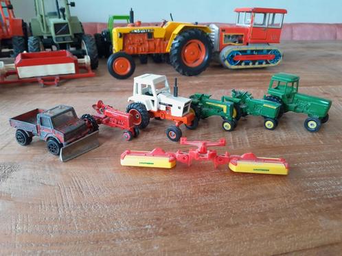 John deere en Case trekkers ertl 1:64, Hobby en Vrije tijd, Modelauto's | Overige schalen, Gebruikt, Tractor of Landbouw, Ophalen of Verzenden
