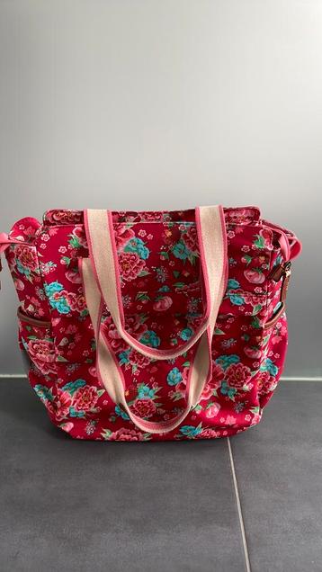 Basil Bloom fietstas, roze/rood beschikbaar voor biedingen