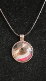 Handgemaakte hanger paars goud, Overige materialen, Verstelbaar, Paars, Nieuw