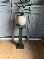 Zware zuil van natuursteen 55cm hoog, Ophalen, Zo goed als nieuw