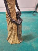 beeld moeder en kind afrikaans, Verzamelen, Beelden en Beeldjes, Ophalen of Verzenden