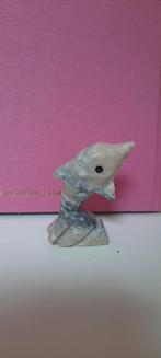 Stenen Dolfijn Beeldje, Tuin en Terras, Ophalen of Verzenden, Zo goed als nieuw, Steen, Dierenbeeld
