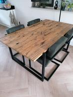 Eettafel 100x180, Huis en Inrichting, Tafels | Eettafels, Ophalen, Eikenhout, 50 tot 100 cm, Zo goed als nieuw