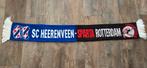 Sjaal SC Heerenveen - Sparta Rotterdam, Verzamelen, Sportartikelen en Voetbal, Ophalen of Verzenden, Zo goed als nieuw, Overige binnenlandse clubs